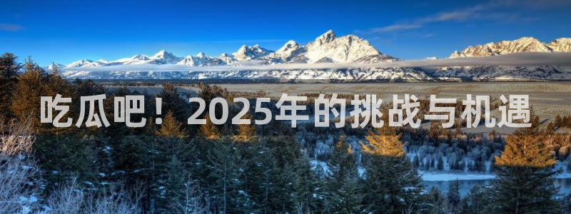 51cg热门大瓜今日吃瓜:吃瓜吧!2025年的挑战与机遇