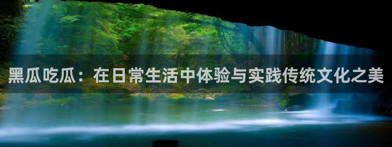 废太子在七零吃瓜看戏：黑瓜吃瓜：在日常生活中体验与实践传统文化之美