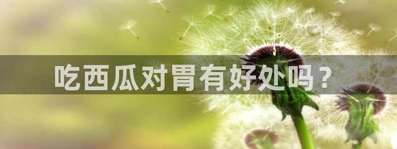 tongrentu8吃瓜吃瓜：吃西瓜对胃有好处吗？