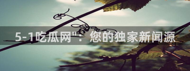 51热门大瓜今日吃瓜：5-1吃瓜网\